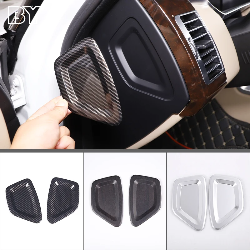 

Center Console Both Side Panel Cover Trim For Land Rover Range Rover Vogue 13-18 ABS Carbon Fiber Style Car Interior Accessories