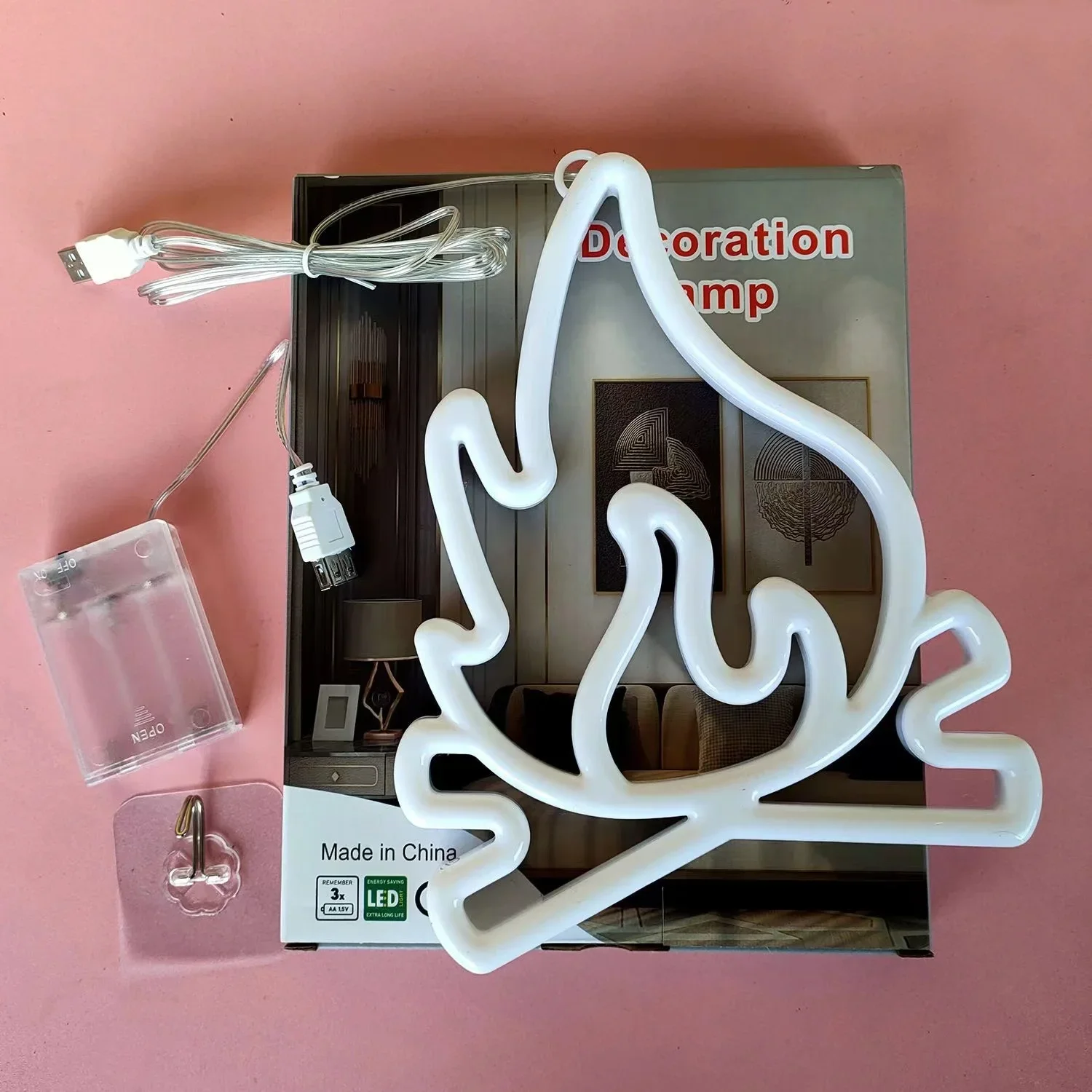 Gamepad Fire Moon Star LED Bright Neon Light Night Sign Modeling Lamp Room Wall Art Decoration Wholesale Xmas Birthday Wedding 6