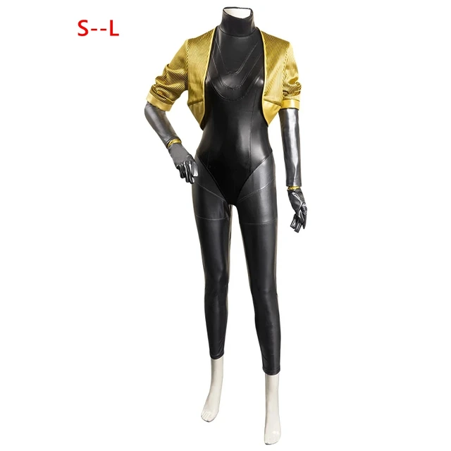 2023 New Atomic Heart Cosplay Twins Robot Sisters Dixie Stretch Leather Jumpsuit Gloves Set Halloween Women Costumes _ - AliExpress Mobile