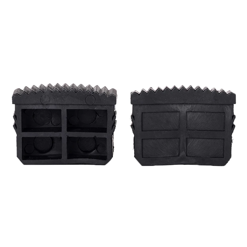 1pcs 검정색 고무 스텝 사다리 발 미끄럼 방지 접이식 스텝 사다리 발 패드 사다리 발 그립 커버 보호대 교체 도구