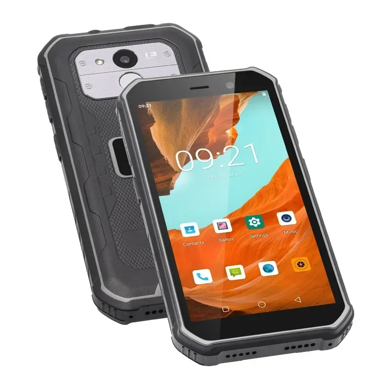 UNIWA F963 Pro Rugged Smartphone Android Octa Core 5.5" 4GB+64GB 5050mAh Waterproof Outdoor Handheld PDA Mobile Phone With NFC