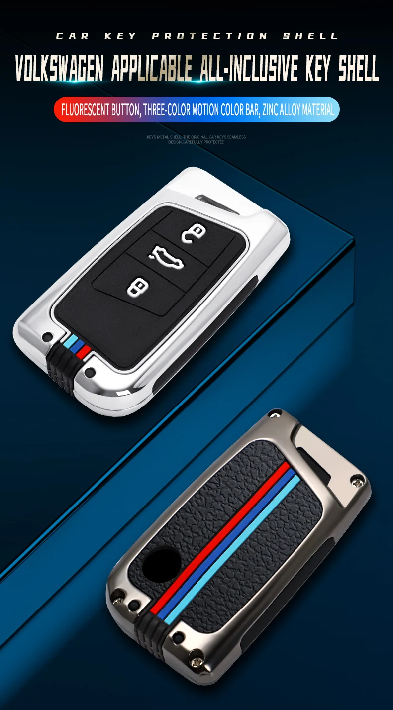 Portachiavi in lega Cover chiate/telecomando per Volkswagen Polo Golf 7 VW Magotan Passat B8 per Skoda Superb A7 accessori Auto - S03d62e901a344da8811fb26585d5b9474