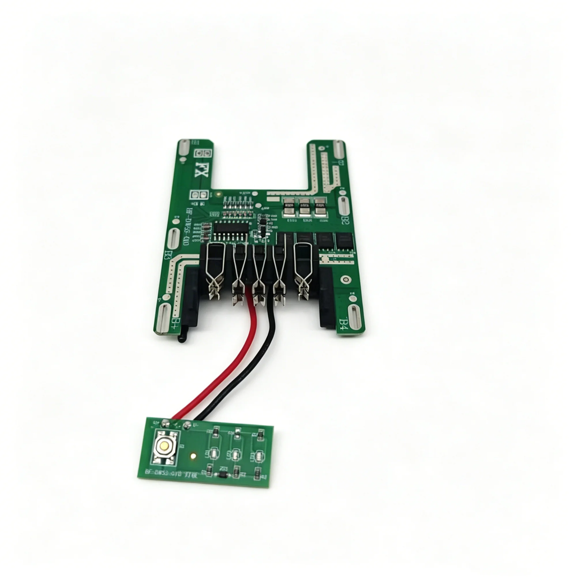 Scatola per batterie agli ioni di litio 10x18650 con circuito di protezione di ricarica, BMS e controllo della temperatura con spegnimento automatico, adatta per batterie agli ioni di litio Dewalt DCB183 DCB200 da 18V 20V - immagine 6