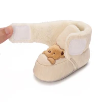 Toddler Soft Sole Boots Non-slip Bottom Winter Warm Cozy Baby Girls Boys Infant Crib Shoes Newborn Thick Cotton Boots Footwear 2