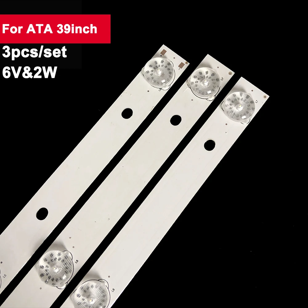 

3Pcs 39inch 731mm LED Backlight Strip for ATA MS-L0878-L JS-D-JP3910-061EC JS-D-JP3910-071EC LED39C310A,MS-L1136-R,39L1 39-F200