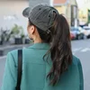 High Ponytail Baseball Cap for Women Spring Summer Sun Hat Running Sport Hat Messy High Bun Women's Caps Female 2