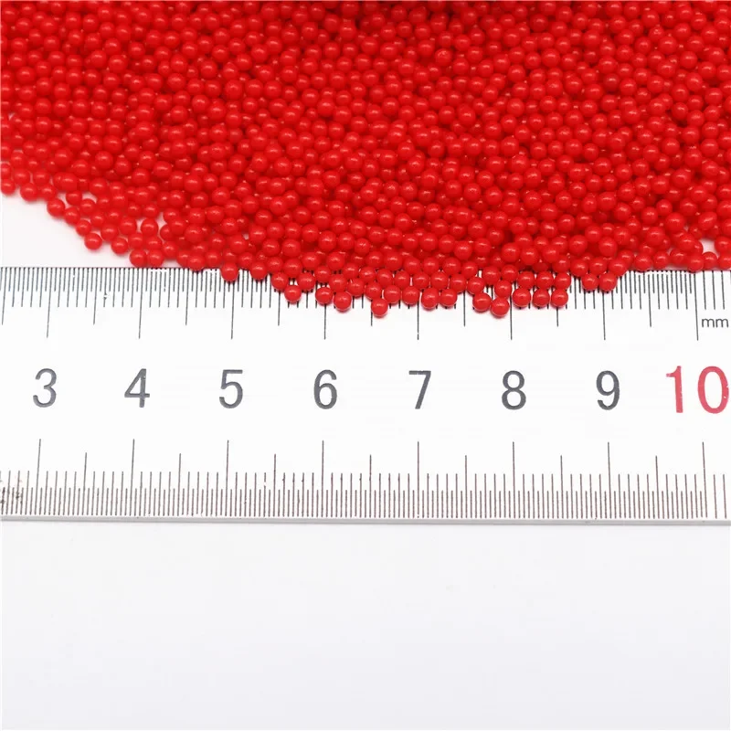 50g/lot 2mm 작은 원형 유리 구슬 네일 아트 장 다채로운 무구멍 시드 글라스 비즈 DIY 쥬얼리 액세서리용