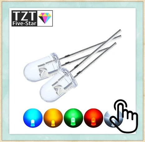 TZT 10/20/50 Stück 3 mm 5 mm 940 nm LEDs Infrarot-Sender und IR-Empfänger LED 301A für Arduino – Detail 1