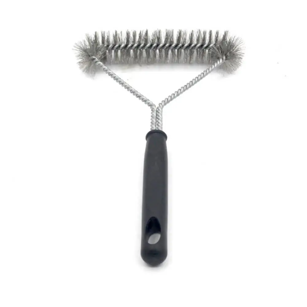 Kitchen Accessories BBQ Grill Barbecue Kit Cleaning Brushes Stainless Steel Bristles Cooking BBQ Barbecue Grill Wire Brushes
