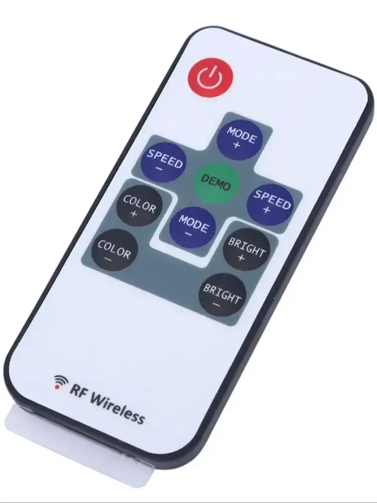 Description Picture 2 of itemRF10 key radio frequency controller 5-24V wireless rgb light strip with dimmer 10pcs/lot