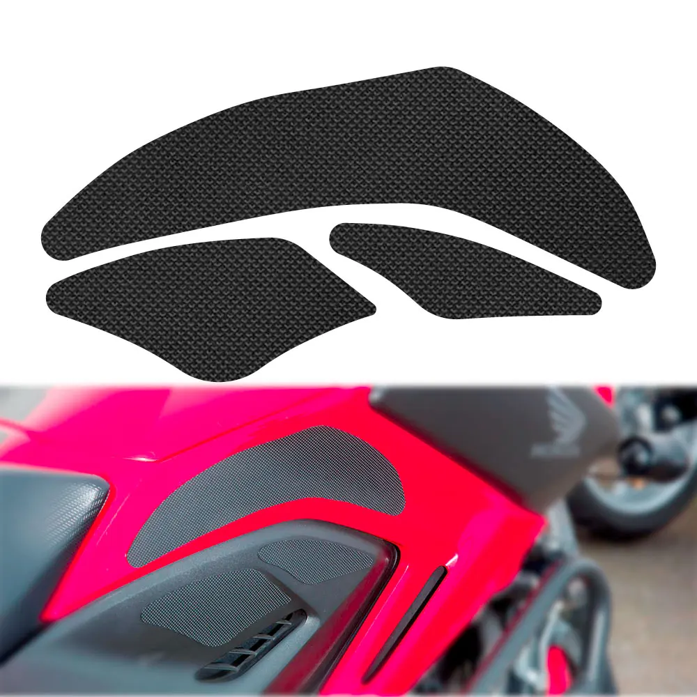 

Для HONDA NC700X 2013-2016 прокладки для отслеживания резервуара силиконовые резиновые ручки 3M клей