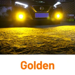 LED Fog Light Set with Canbus - 2 Pieces - Golden (Hilux (2004 - 2012))