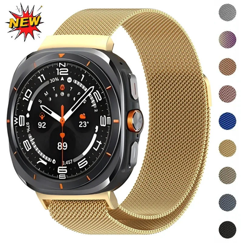 Milanese Loop Stainless Steel Magnetic Watch Bracelet - Ultra 47mm