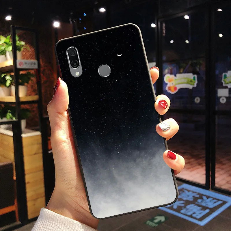 Фото Силиконовый чехол для Huawei Honor Play COR-L29 COR L29, милые чехлы из ТПУ, чехол для телефона Honor Play, задняя крышка, чехлы, сумки №2
