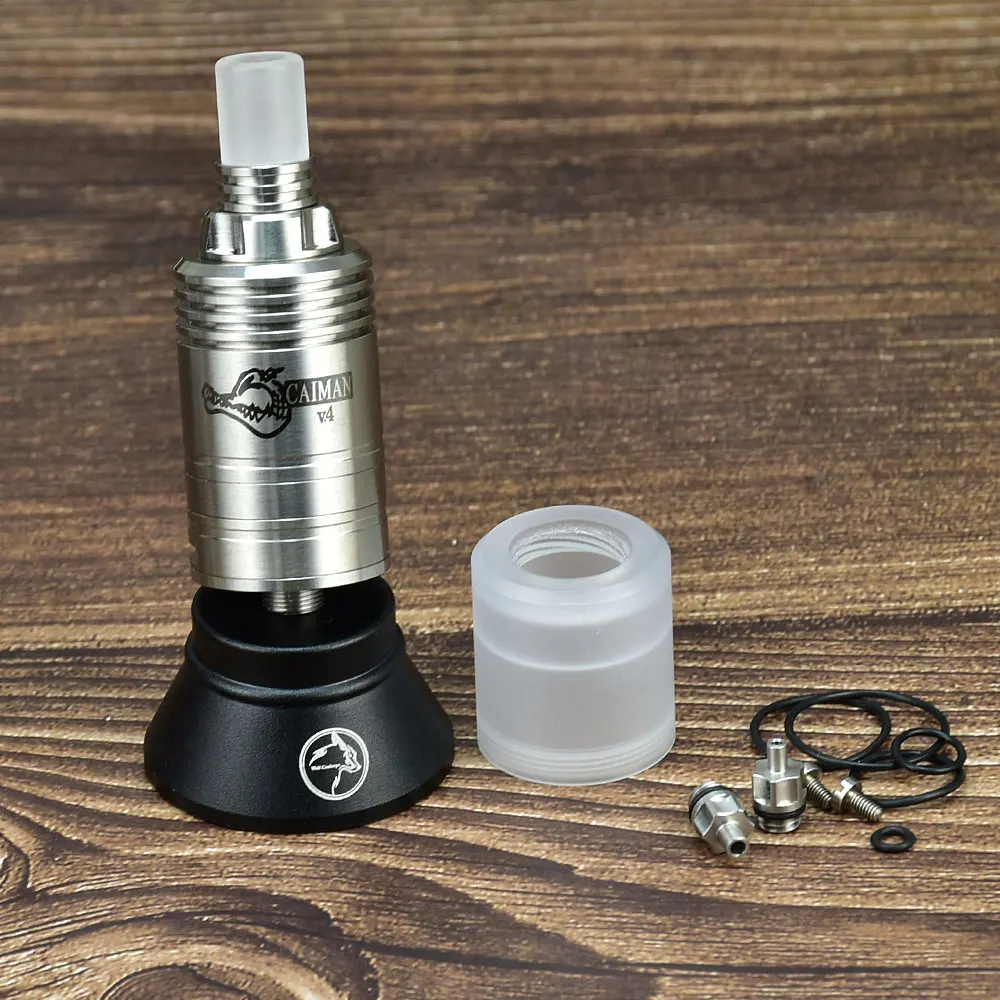 

Атомайзер Caiman V.4, обслуживаемый резервуар для вейпа MTL RDA, 22 мм, 316ss