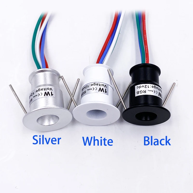  ǹ ȭƮ 1W Rgb Led ̴  ̹ 100V-265V Ӻ ĳ   õ KTV ƮƮ 12V