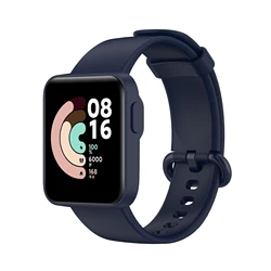Silicone Strap Wristband for Smartwatches - Adjustable and Durable Design (DBlue)