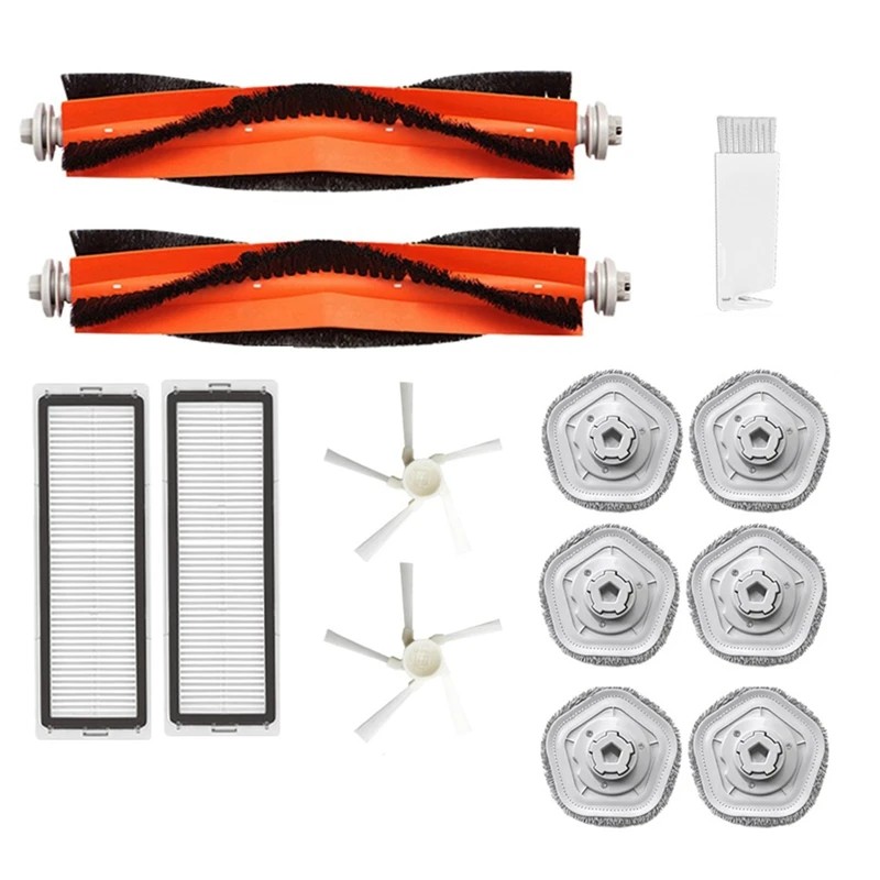 

Main Side Brush HEPA Filter Mops For Dreame Bot W10 W10pro Vacuum Cleaner Spare Parts