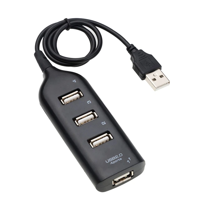 Répartiteur 3 Hab Avec Adaptateur Secteur Et Multi Port Usb 3.0 4/7, Pour  Pc Portable Usb-hub 2.0 Et Ports Multiples - Hubs Usb - AliExpress