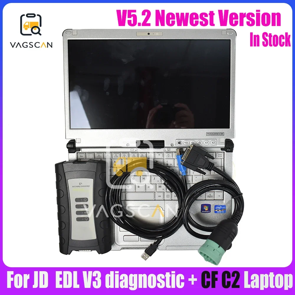 

TOUGHBOOK CF 19/CF C2/CF 52/CF53 Agriculture Construction Diagnostic Tool for EDL V3 Electronic Data Link