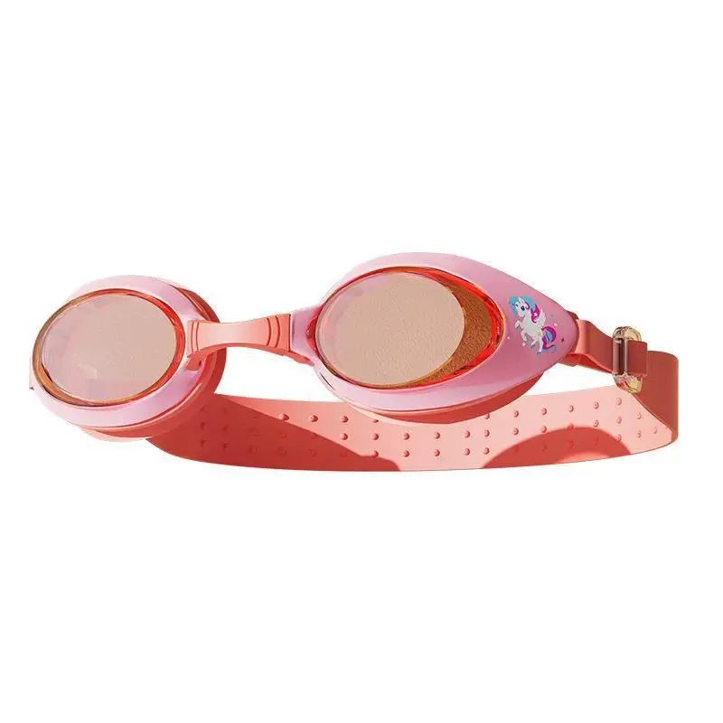 Children's Swimming Goggles Waterproof and Anti-fog HD Professional Swimming Glasses Swimming Cap Anti-glare Comfortable 5