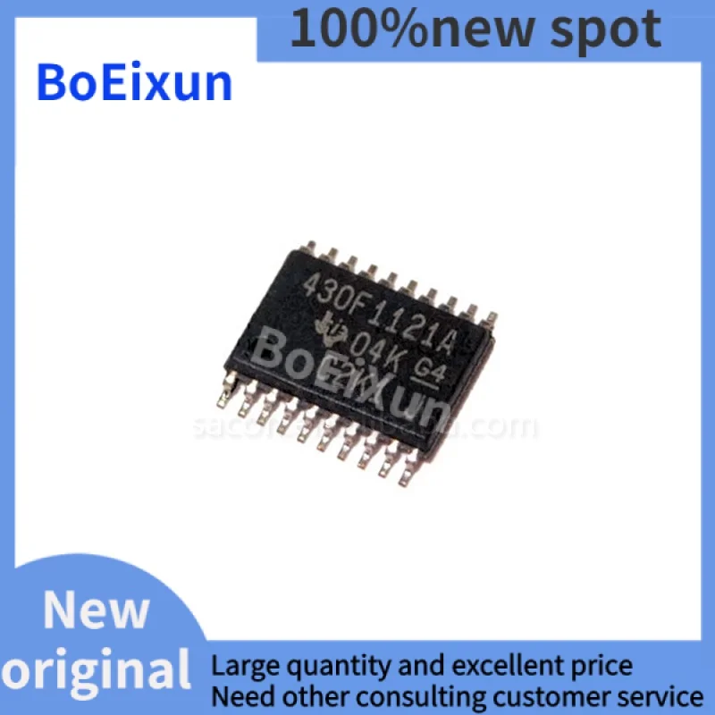

5PCS/lot New OriginaI MSP430F1121AIPWR 430F1121A MSP430F1121AIPW or MSP430F1121IPWR 430F1121 SOP-20 Mixed Signal Microcontroller