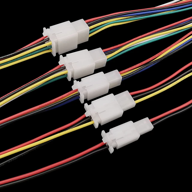 Conectores eléctricos automotrices de 2 pines  2,8mm 2 3 4 6 9 pin conector  de cable eléctrico de la motocicleta-Conectores-Aliexpress