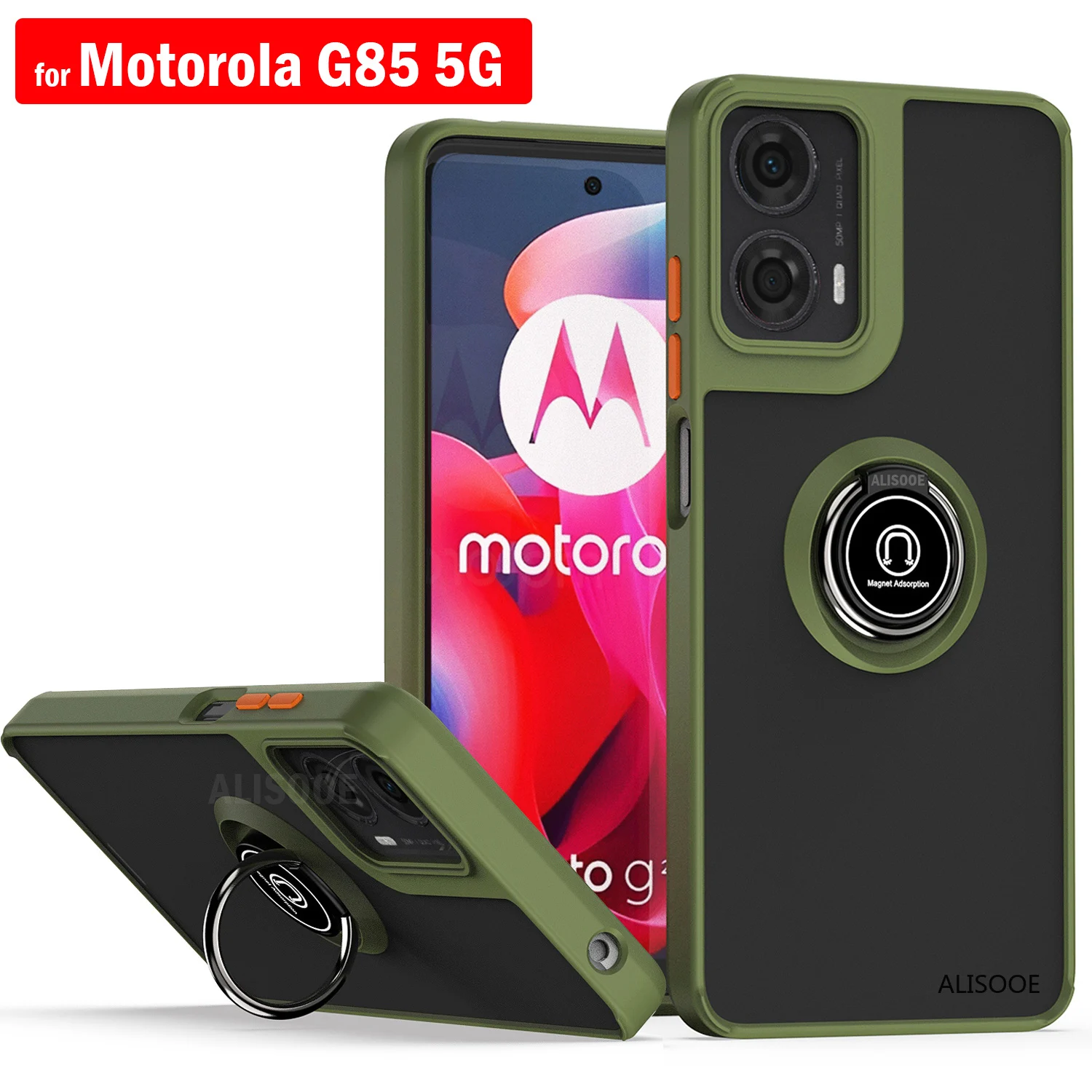 Phone Case Magnetic Case Phone Protector Cover For Motorola G85 5G