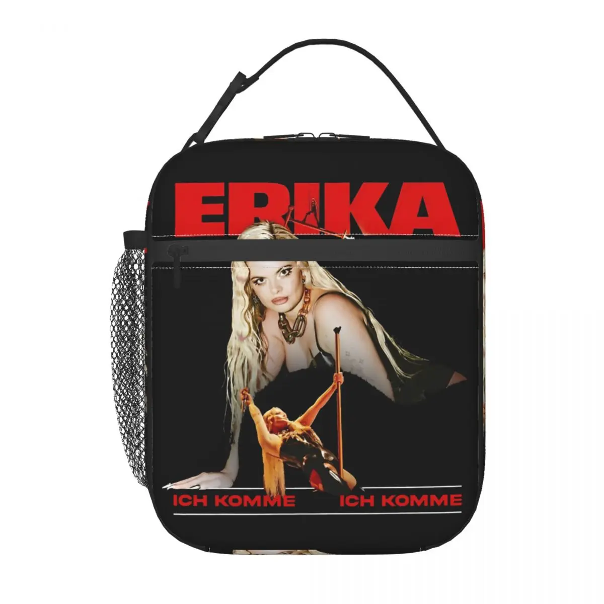 Erika Vikman Ich Komme Eurovision Finland Merch Insulated Lunch Bag For Office Food Box Reusable Cooler Thermal Lunch Boxes