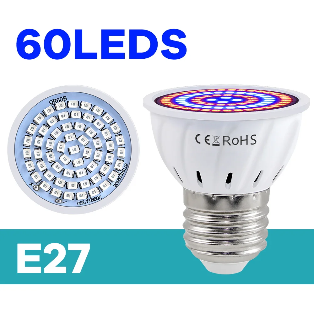 Full Spectrum LED Grow Light Bulb