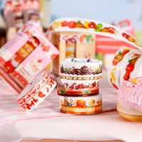 2Style 2Rolls/bag Heartwarming Sweet Combination Series Tape Set Handbook Material Tape DIY Calendar Photo Frame 1