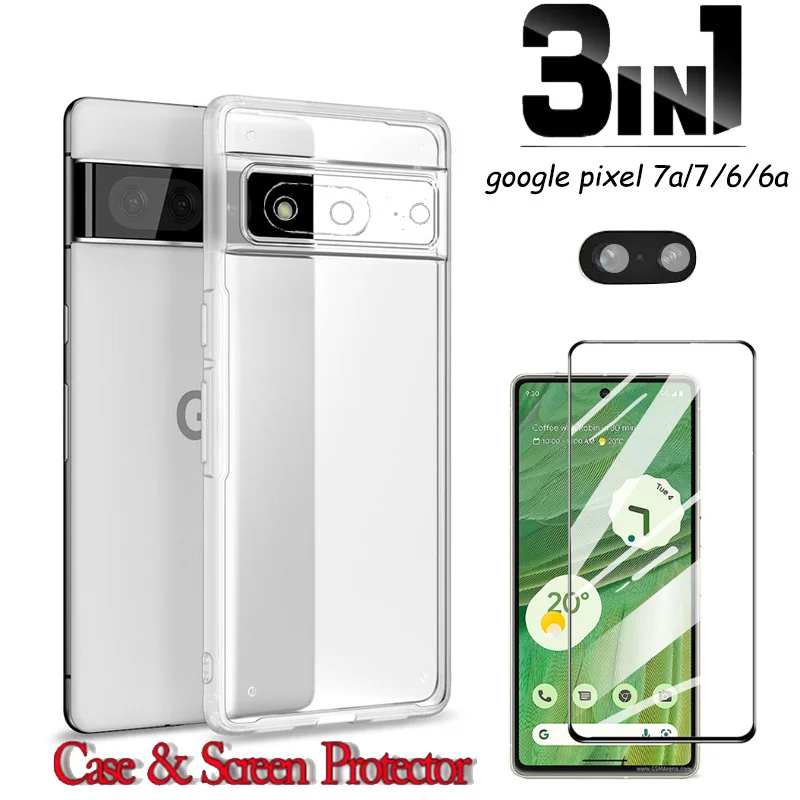 funda, carcasa anti impacto para google pixel 7a funda de silicona google  pixel 6 6a case