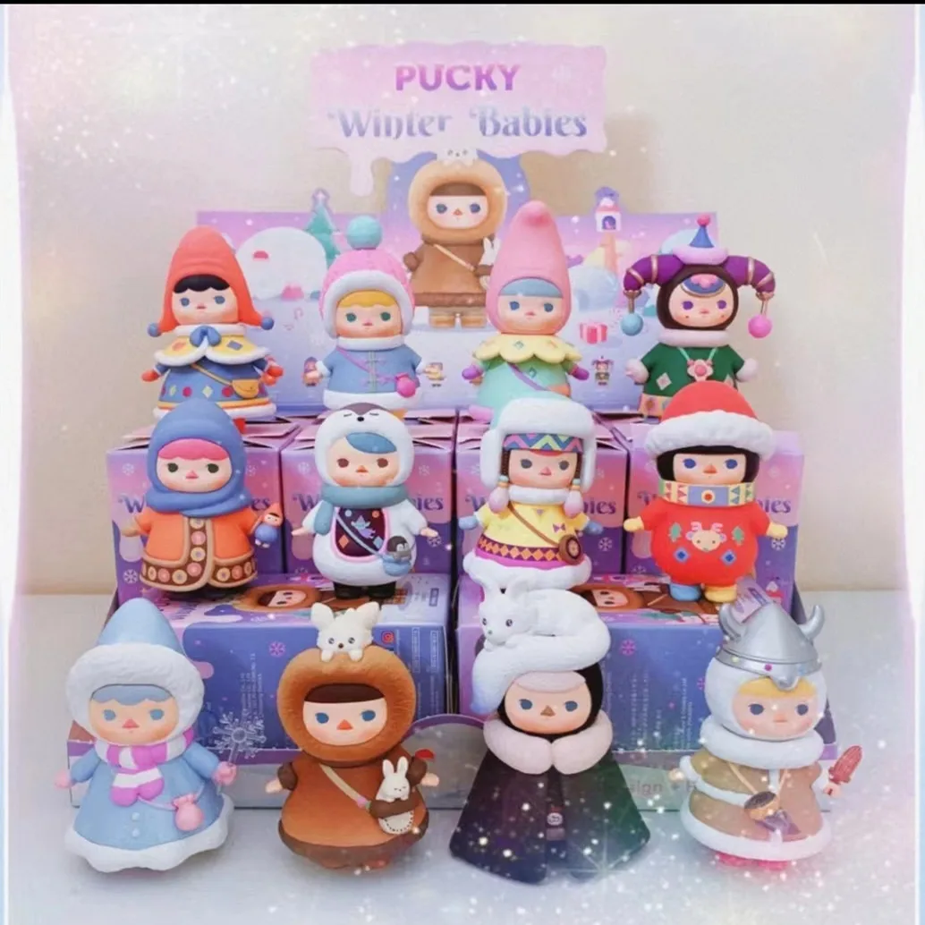 

Blind Box Toys Original Elf Winter Baby Series Model Confirm Style Cute Anime Figure Gift Surprise Box