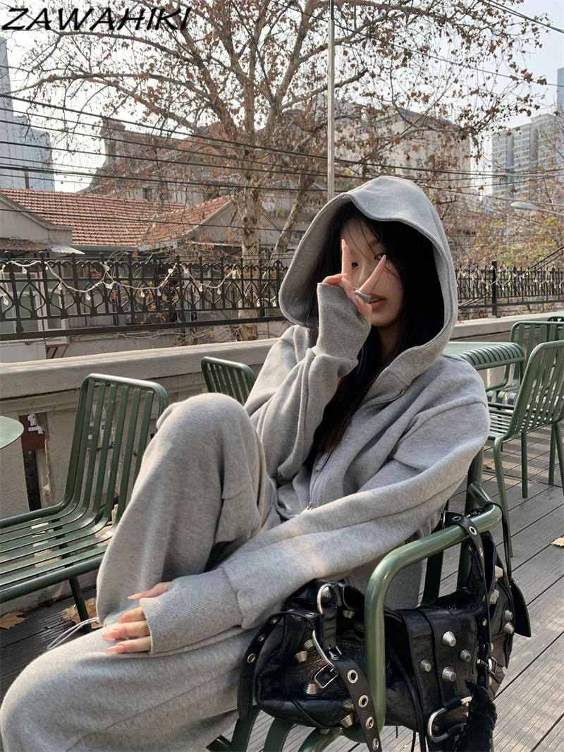 Sudadera Con Cuello Para Mujer Manga Larga, Color Sólido, Ligera