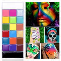 Beauty 20 Colors Face Body Painting Palette safe Party Makeup Helloween Festival Eye Face Make Up Face Paint Body Painting Oil 1