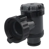 Swimming Pool Plunger Valve 38mm ABS Anti Clogging Efficient On Off Plunger Valves for Replacement 2