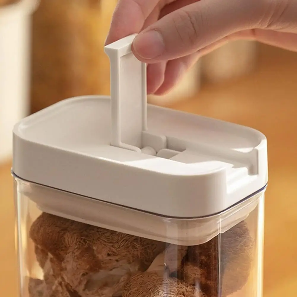 

Storage Tank Leak-resistant Transparent Cereal Storage Container Airtight Food Jar for Kitchen with Large Capacity Sealed Jar