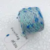 50G Tadpole Crochet Yarn for Knitting Handbag Flash Sausage Yarn Golden Silk Threads Sweater Coat Scarf 6
