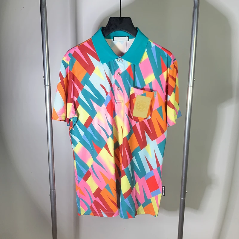 GOLF short sleeves new men's iron-free Golf men's T-shirt POLO shirt coat milk silk quick-drying AP15