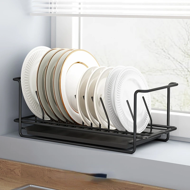 Buy Wholesale China Odm Wall Mounted Plate Dish Drying Rack Kitchen  Accessories Storage Organizer Spice Rack With Hooks & Wall Mounted Dish  Drying Rack at USD 13.7