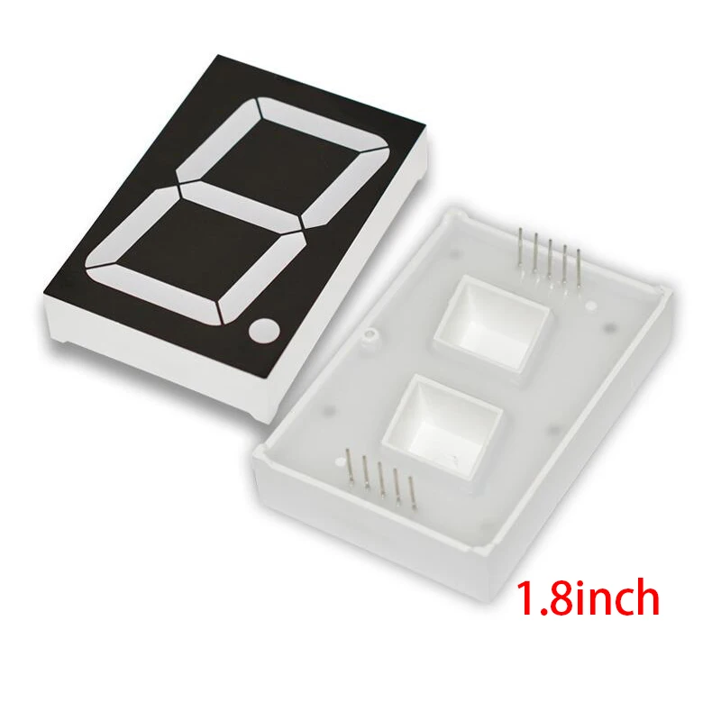 Display LED a 7 Segmenti da 1,8 Pollici, 1 Cifra, Catodo Comune Rosso, Tubo Digitale LED da 1,8 Pollici - Image 2