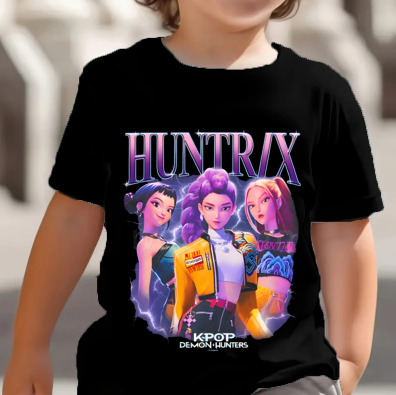 KPop Demon Hunters Saja Boys Kids T-shirts Baby Girl Boy Cartoon Short Sleeve Tops 2025 Anime Fans T-shirt Children's Clothing 2