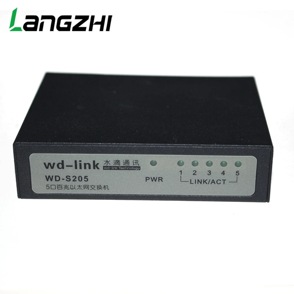 Network Switch Iron Box, 5 Port, 10 Mbps, 100Mbps, RJ45, Industrial Grade, CP, Printer, Camera, TV