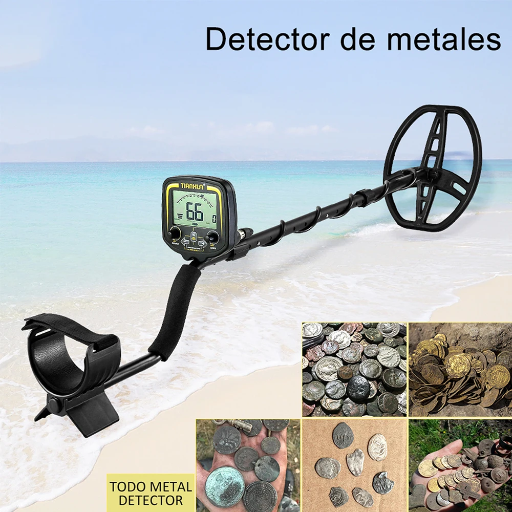 TX 850 Metal Detector Underground Professional Depth 2 5m Search Finder Gold Treasure Hunter Detecting Pinpointer
