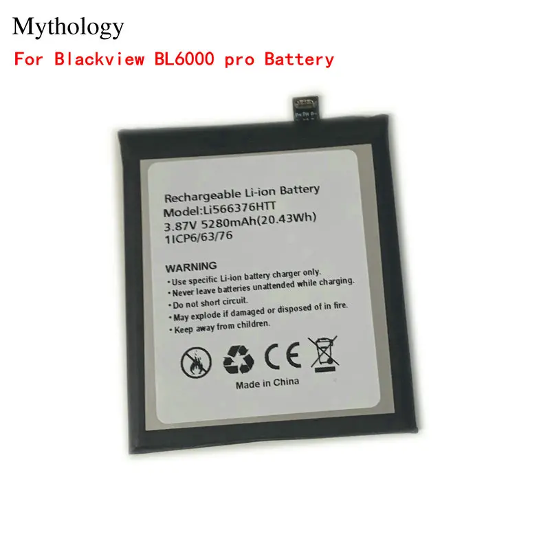Batterie Premium Originale Pour Blackview BL6000 Pro - Pièce Détachée Neuf Sous Blister