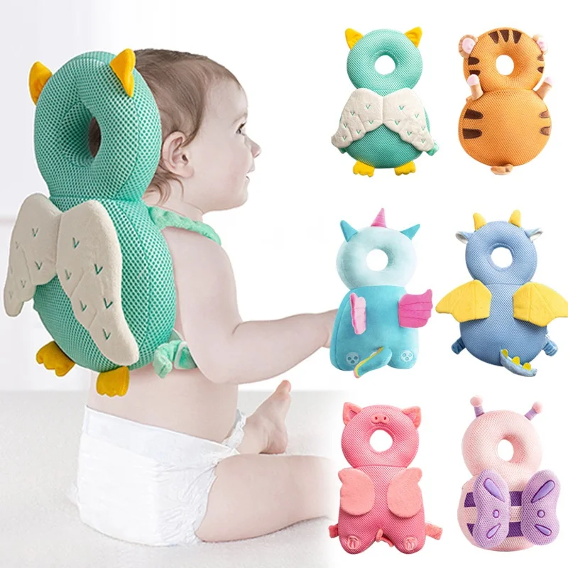 Infant Toddler Antifall Headrest Baby Head Protector Safety Pad