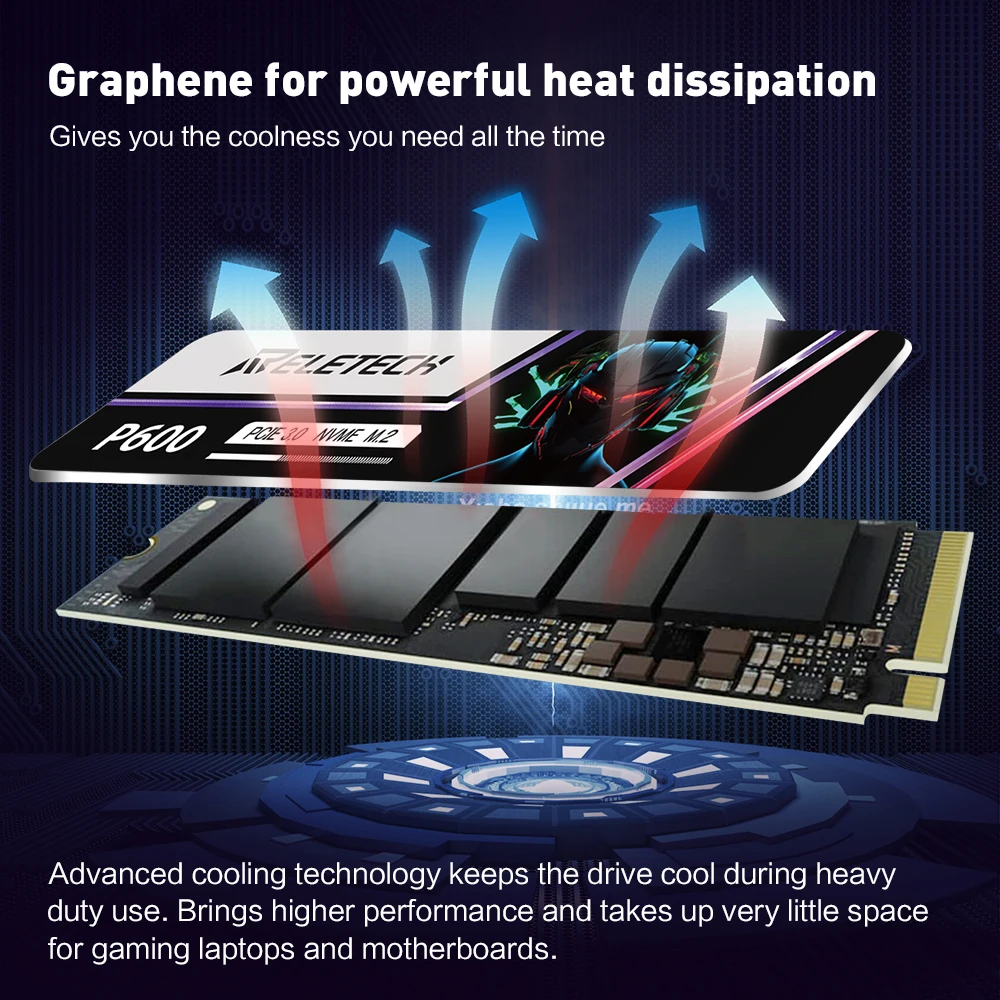 内蔵型SSD Reletech P600 2TB PCIe 3.0 NVMe M.2 SSD Reletech P600 m.2 ssd PCIe3.0×4 nvme 1TB 2TB M.2 2280 SSD