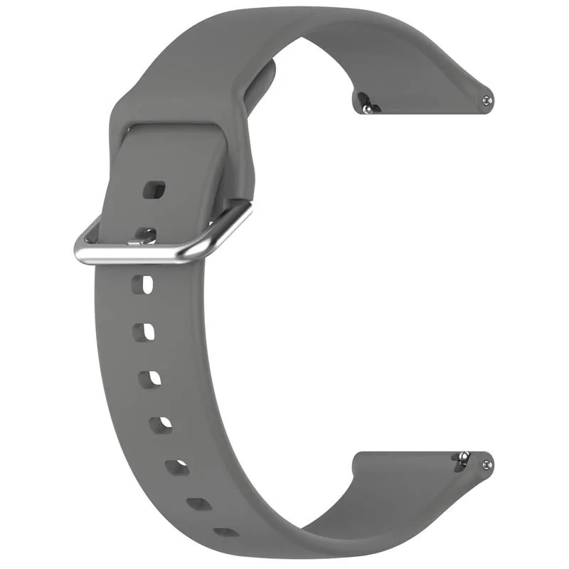 Silicone Quick Release Watch Band - 24mm, Simple Design
