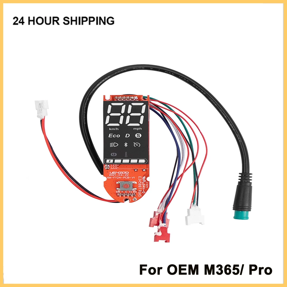 

Электроскутер 36 В LENZOD, дисплей приборной панели, печатная плата для OEM M365/Pro, детали экрана печатной платы