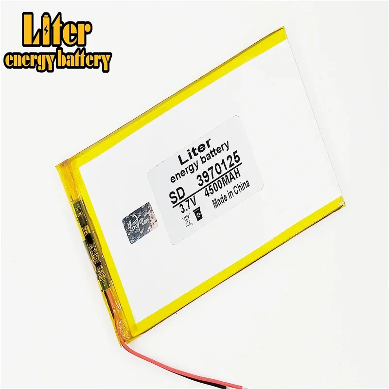 

4070125 3970125 .3.7V 4500MAH lithium polymer batteries, flat DVD ,Tablet PC, game consoles